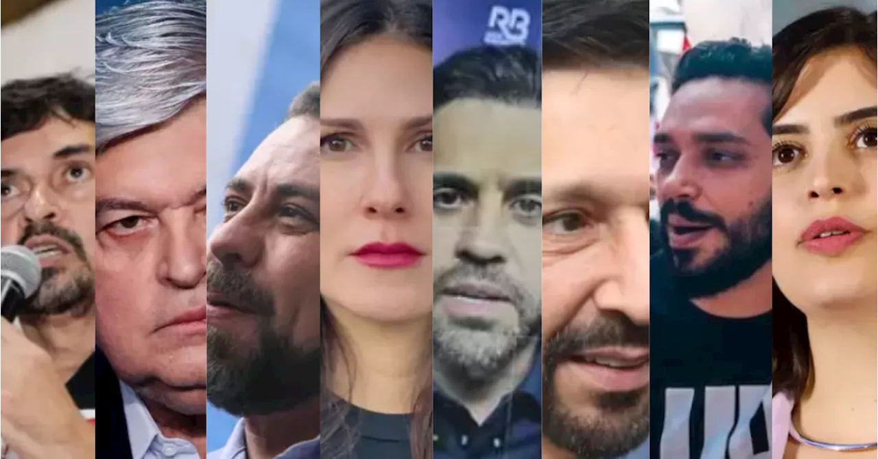 Qual é a formação dos candidatos à Prefeitura de São Paulo?