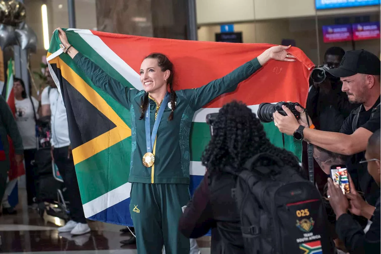 PICTURES: Joburg welcomes Team South Africa Olympic stars