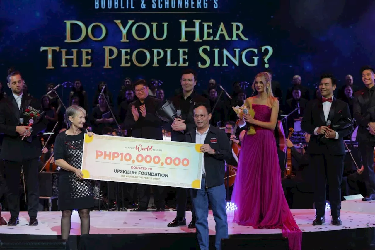 'Do you hear the people sing?' raises P10 million for communities