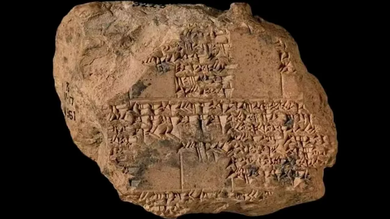 Ancient code etched on 4,000-year-old Babylonian tablet cracked by experts revealing eerie message &...