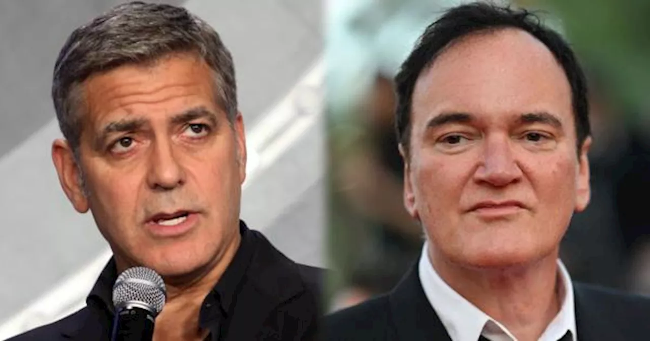 George Clooney estalla vs. Quentin Tarantino y le manda fuerte 'recadito' tras la crítica a su carrera como actor