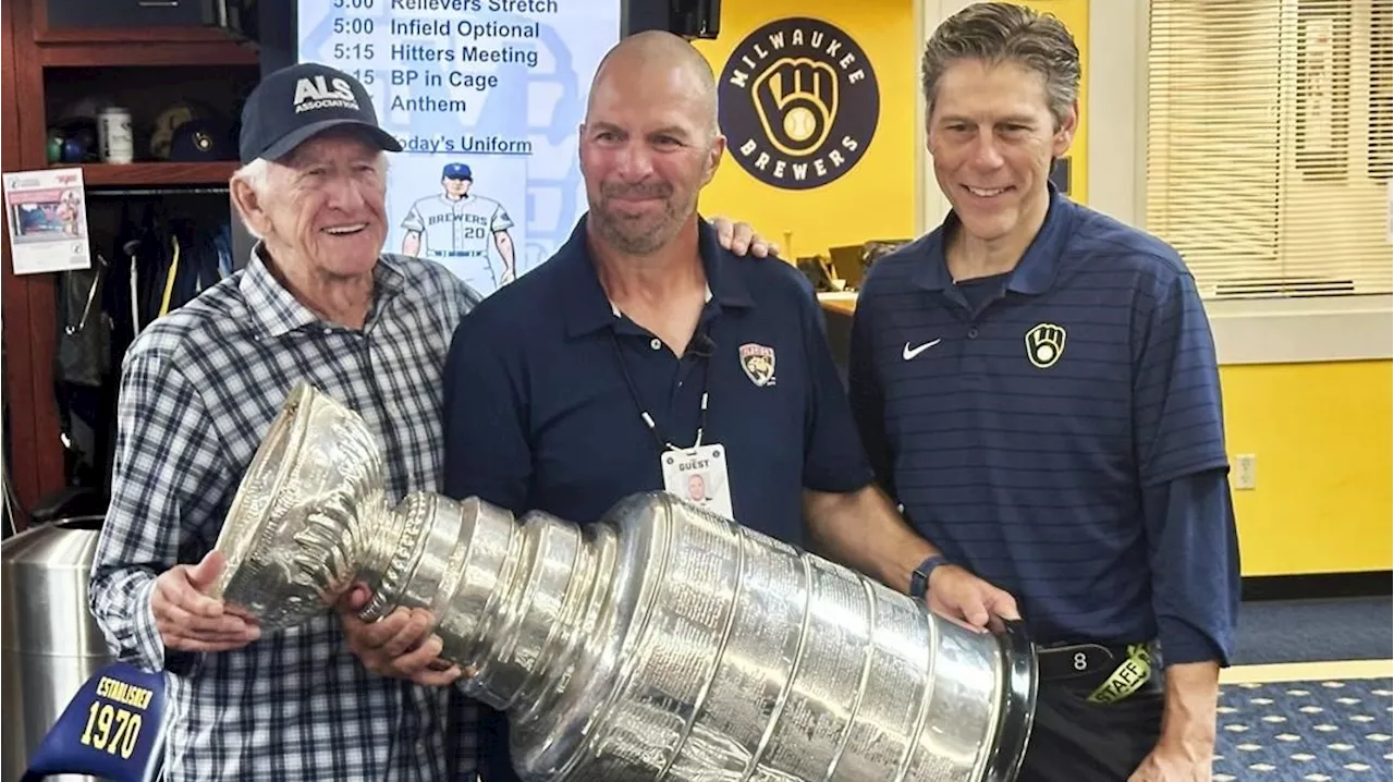 Panthers GM and ex-Brewers clubhouse attendant Zito brings Stanley Cup to American Family Field