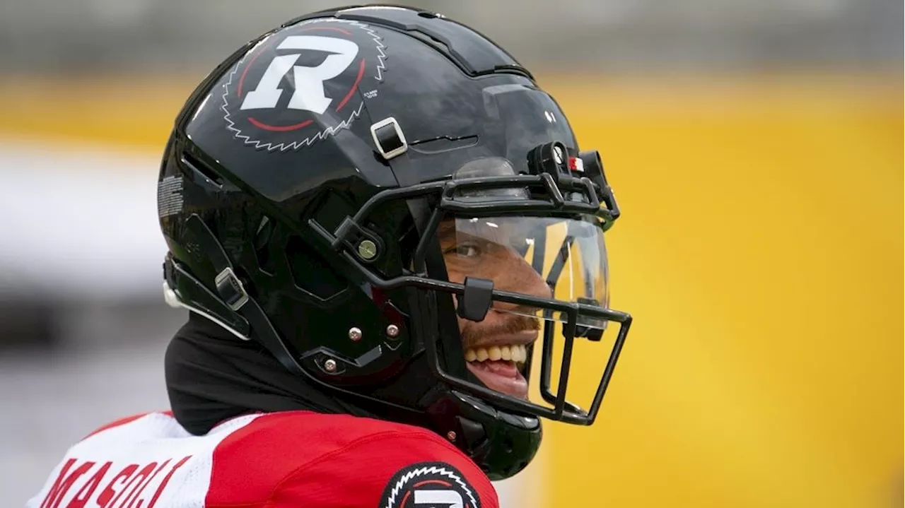 Veteran Masoli to make his 2024 debut for Redblacks