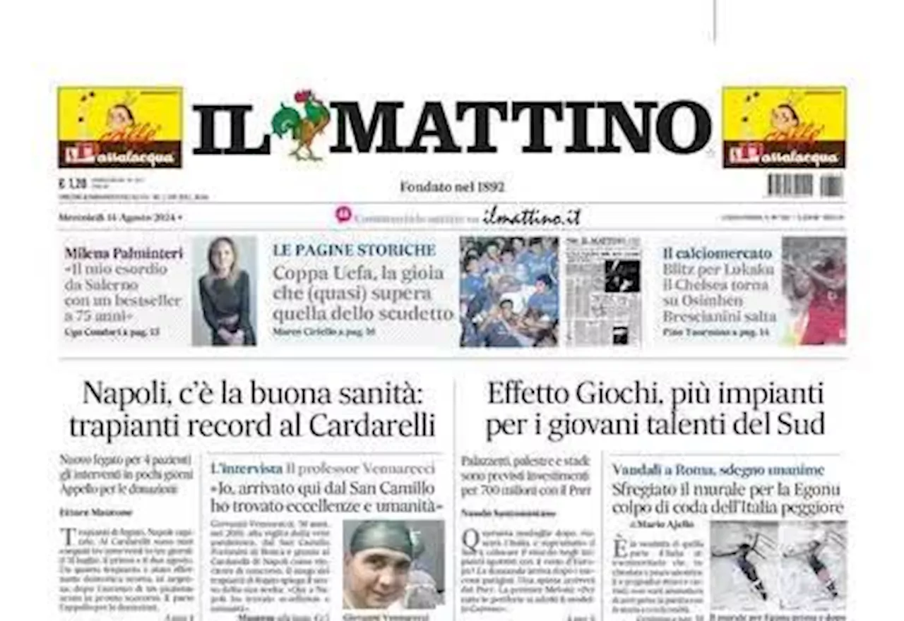 Il Mattino sul mercato del Napoli: 'Blitz per Lukaku, il Chelsea torna su Osimhen'