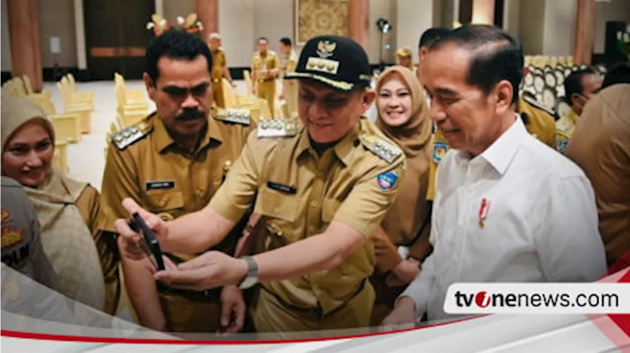 Bupati OKU Timur Ir. H. Lanosin Dengarkan Arahan Presiden Joko Widodo di IKN