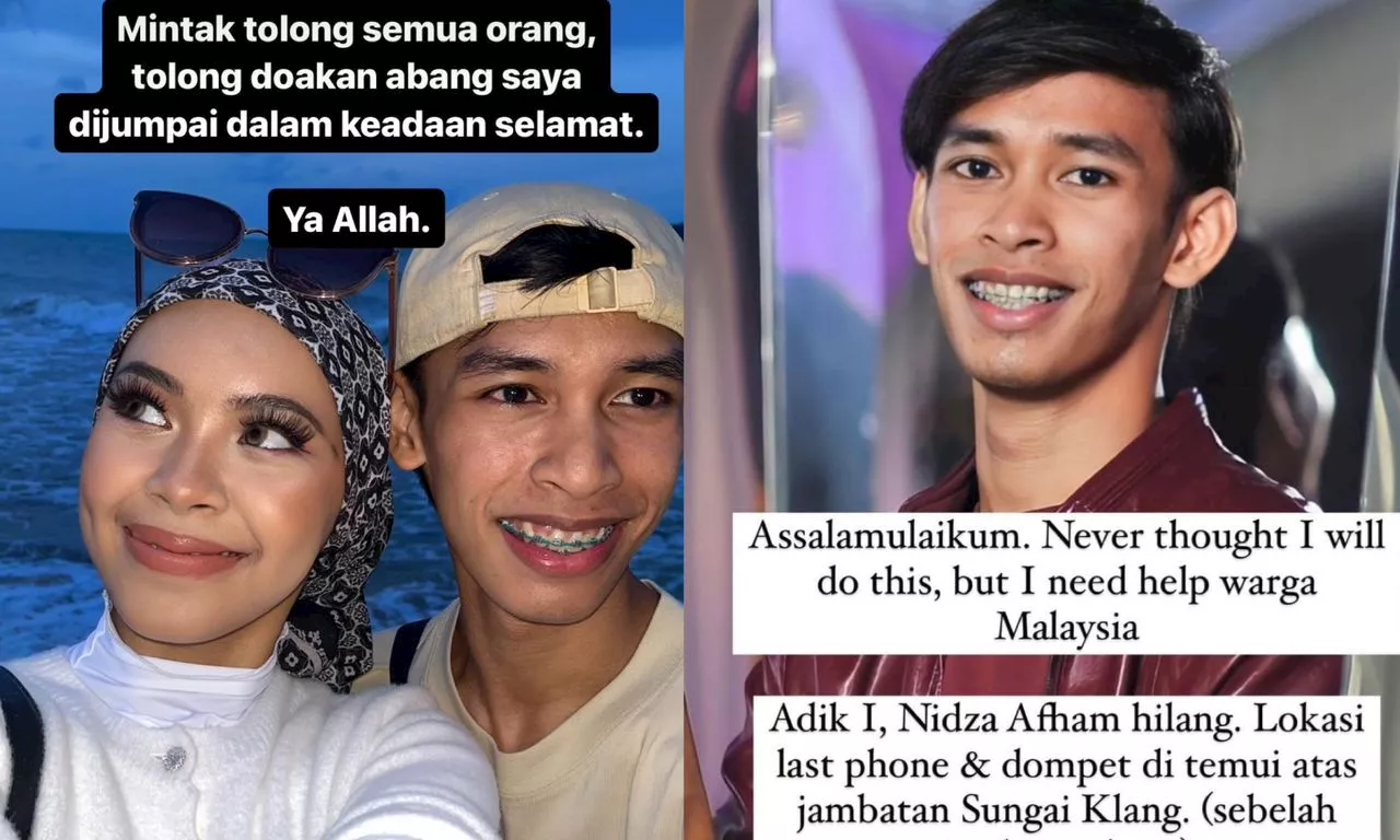 Abang Aufahanie hilang selepas joging di Klang