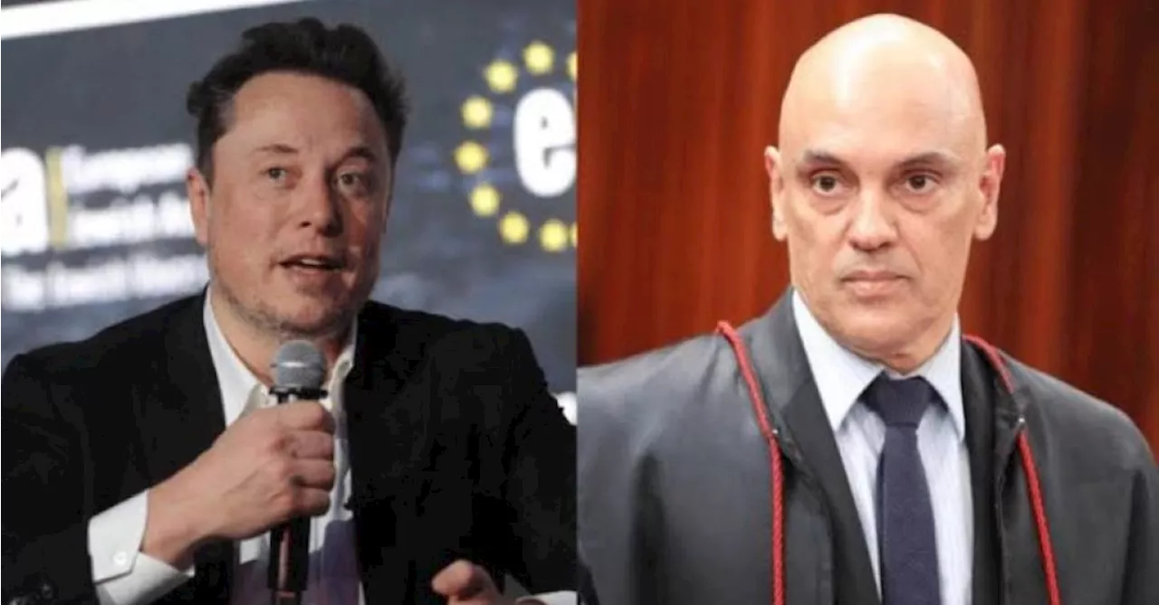 O ataque de Elon Musk a Moraes após mensagens envolvendo o ministro do STF