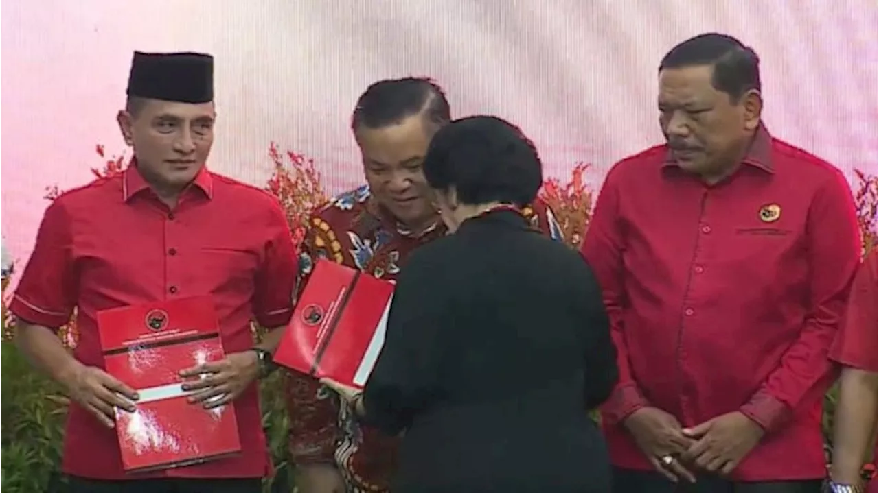 PDIP Resmi Dukung Edy Rahmayadi di Pilgub Sumut 2024, Megawati Beri Surat Rekomendasi