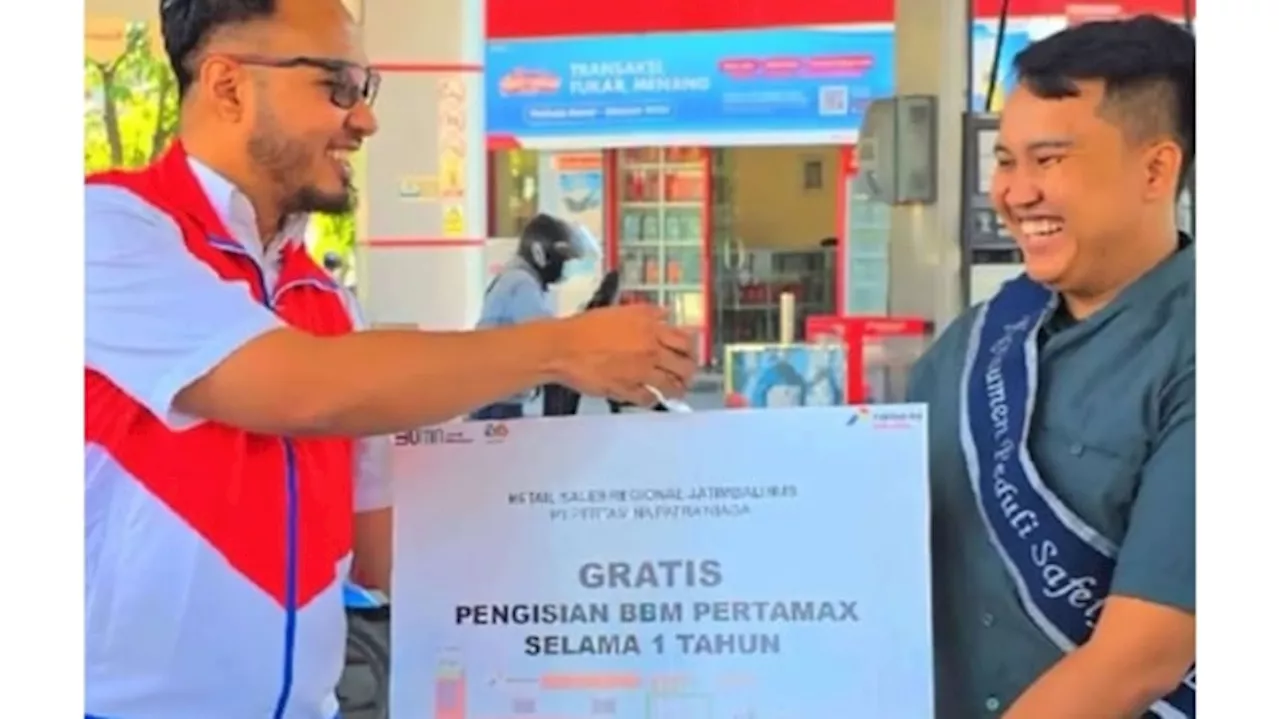 Pria Asal Sidoarjo Gratis Isi BBM Pertamax Selama Setahun, Ternyata Ini yang Dilakukan