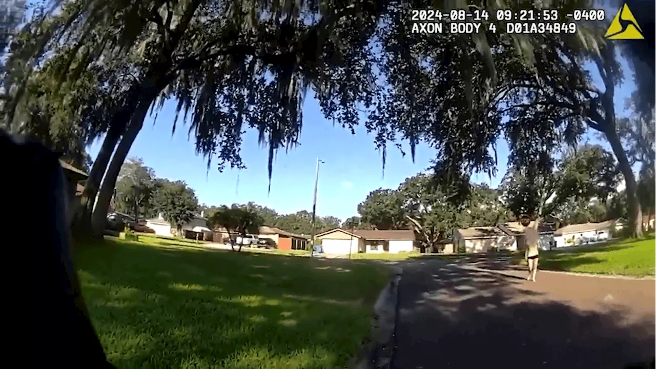 'She's barefoot': K-9, deputy find missing woman with Alzheimer's wandering in street