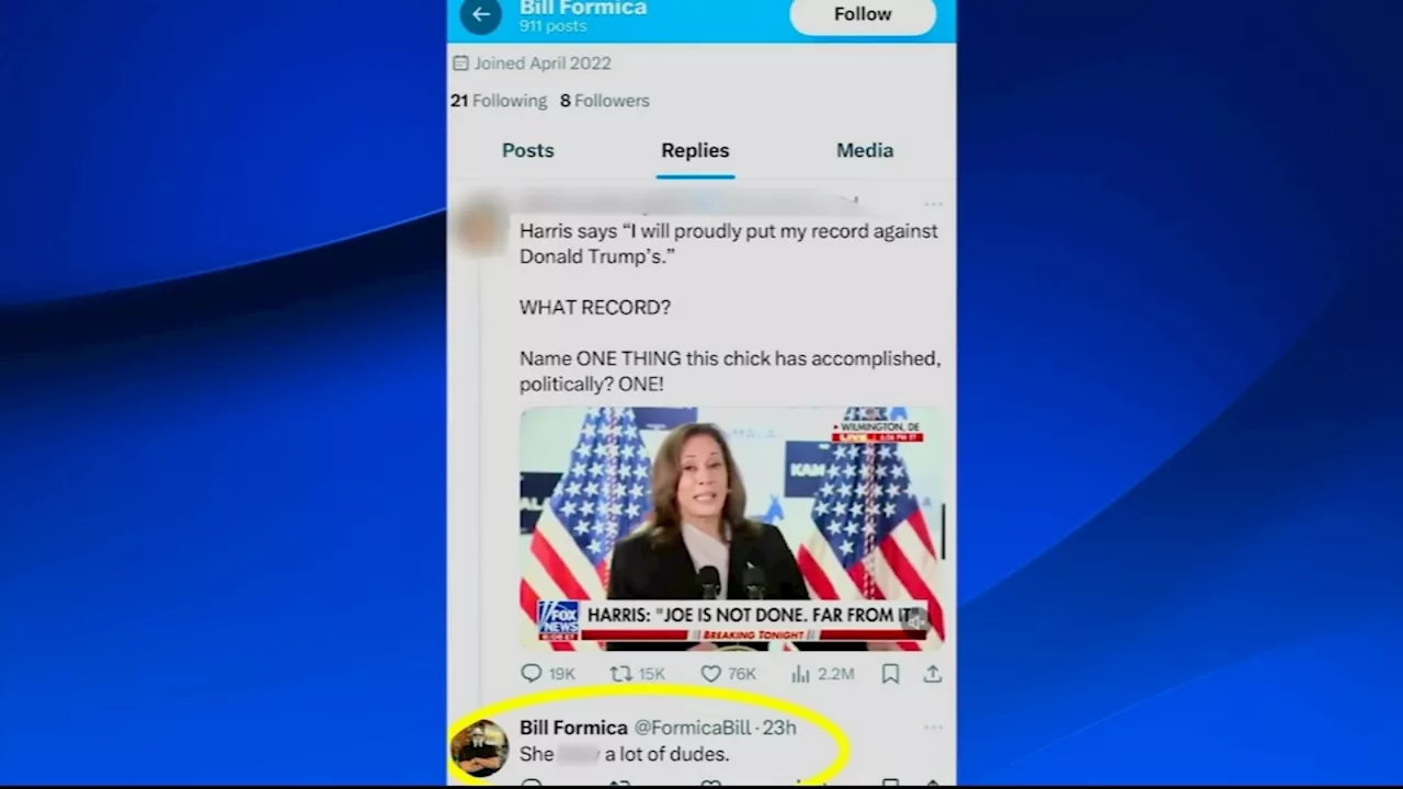 Parents outraged after Souderton school board member allegedly posts lewd comment on Kamala Harris