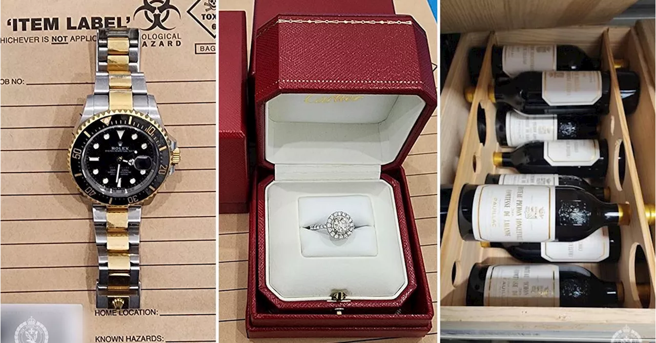 Rolex, Cartier jewellery, Tesla among goods seized after alleged $10 million fraud