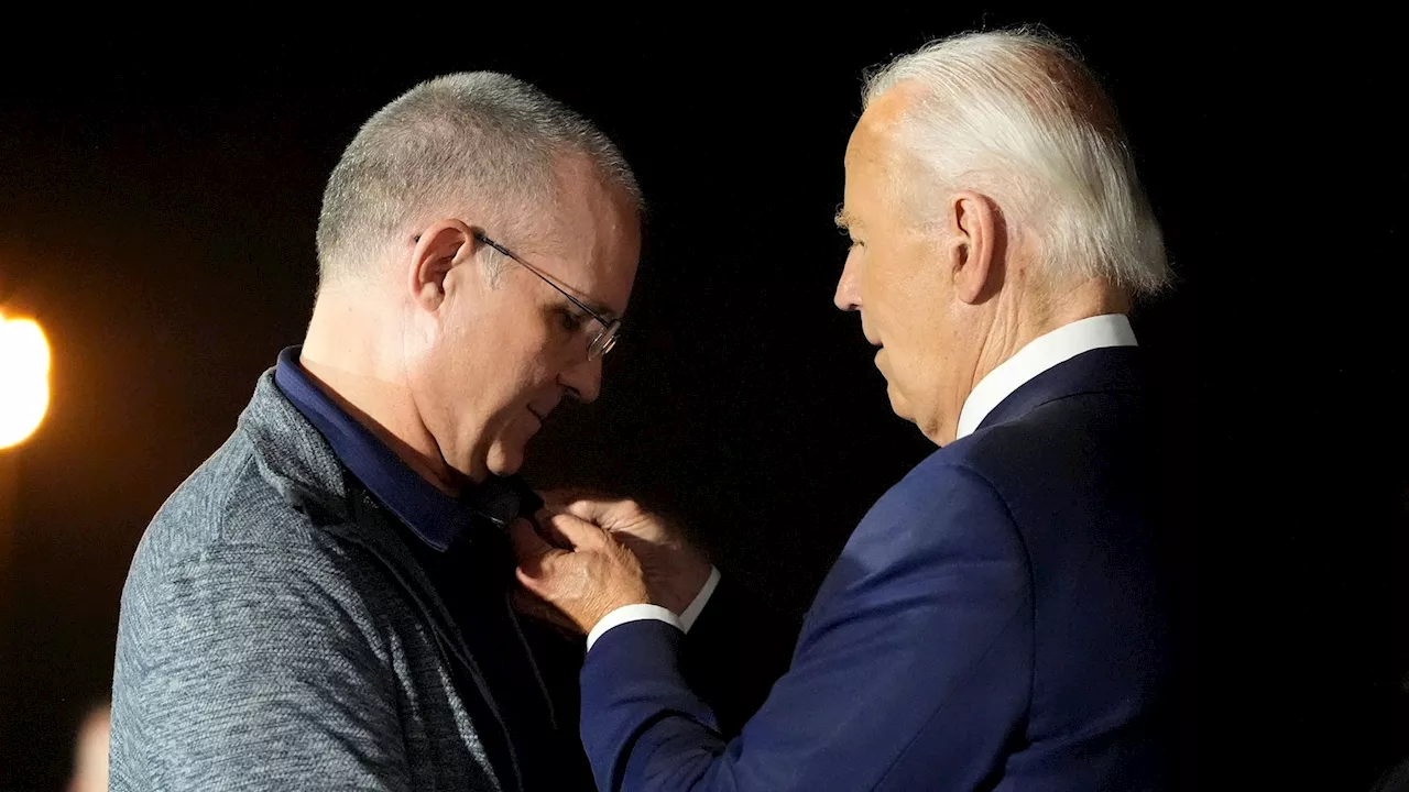 Freed American Paul Whelan is wearing Biden’s flag pin every day, his lawyer says