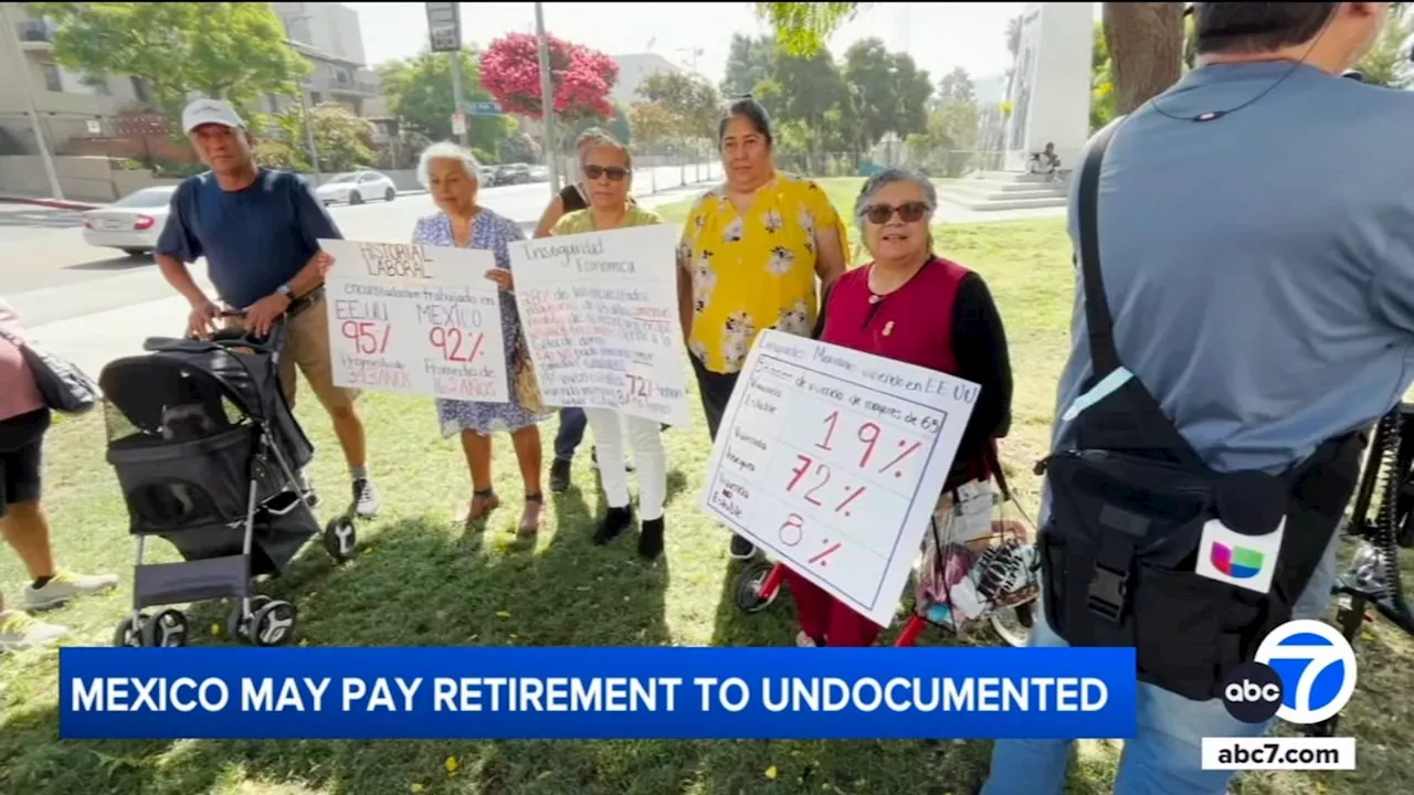 Undocumented Mexican workers in the US may get retirement assistance from Mexico