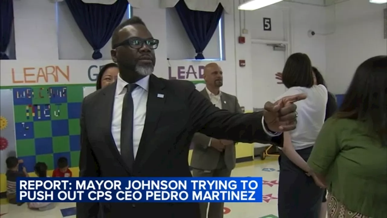 Mayor Brandon Johnson attempting to force out Chicago Public Schools CEO Pedro Martinez, sources say