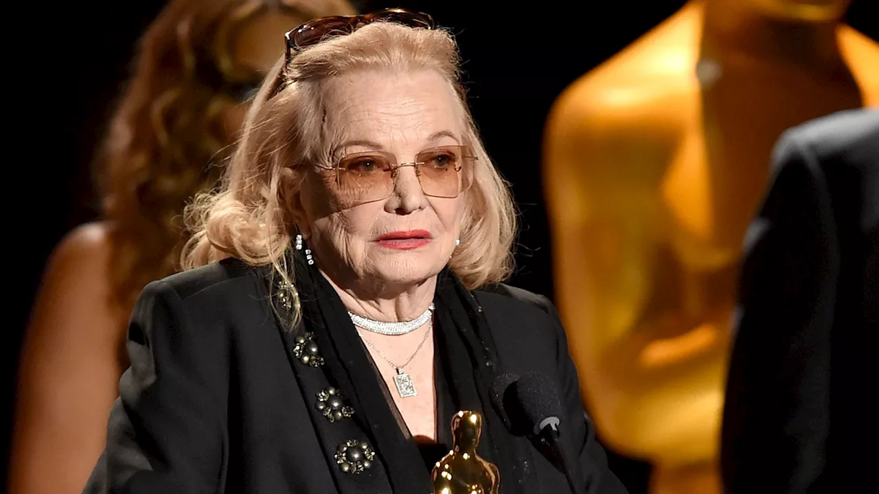 Gena Rowlands, known for 'The Notebook,' dies at 94 after Alzheimer's battle, family says