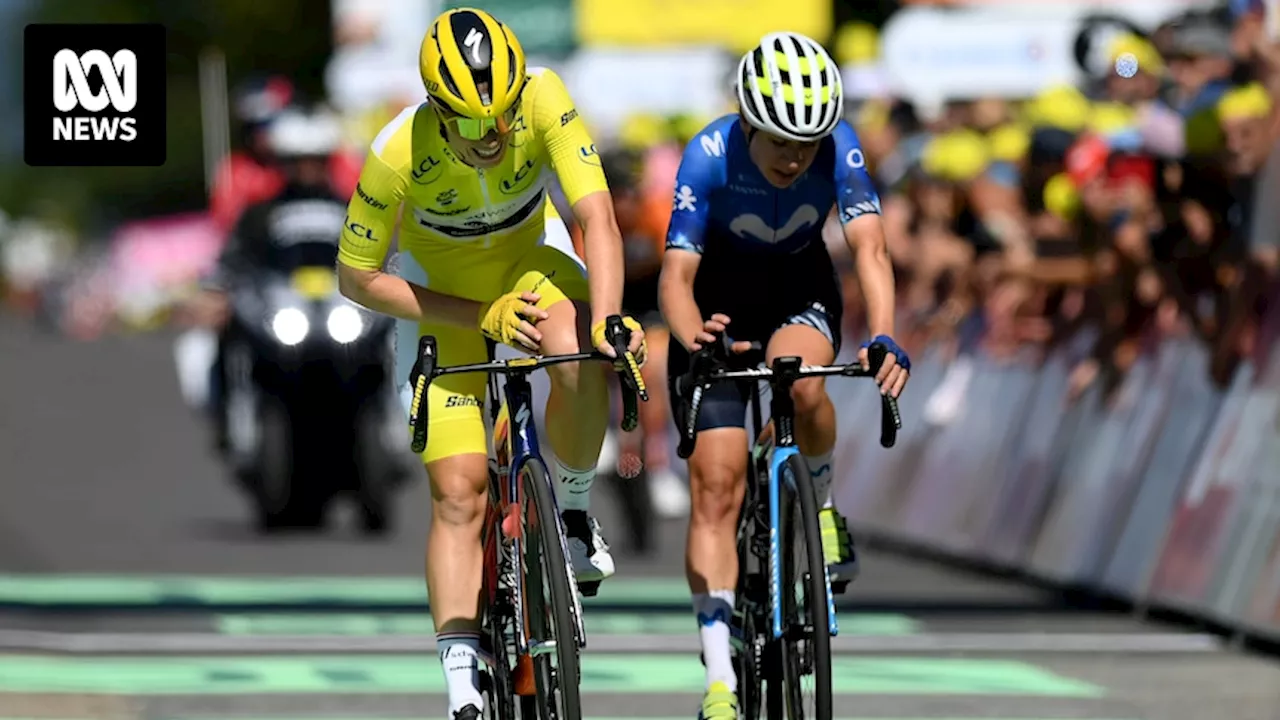 Demi Vollering relinquishes Tour de France Femmes lead after stage five crash