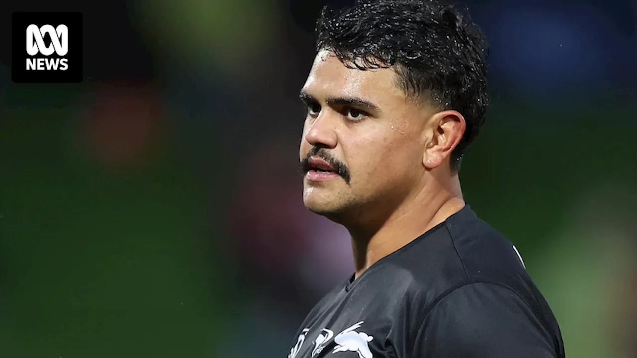 Latrell Mitchell issued breach notice by NRL over white substance image