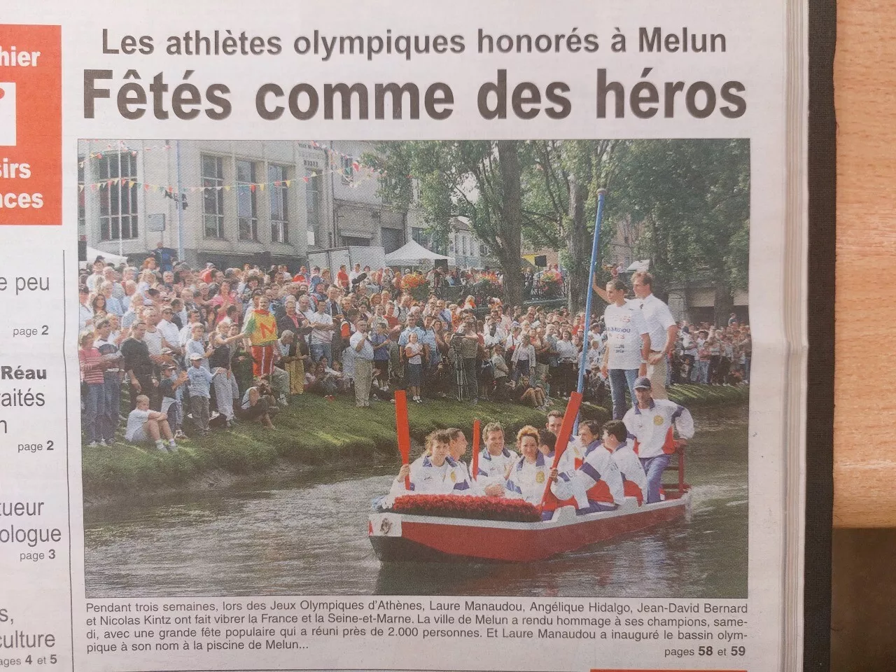 20 du sacre olympique de Laure Manaudou : quand la 'manaudoumania' s'emparait de Melun