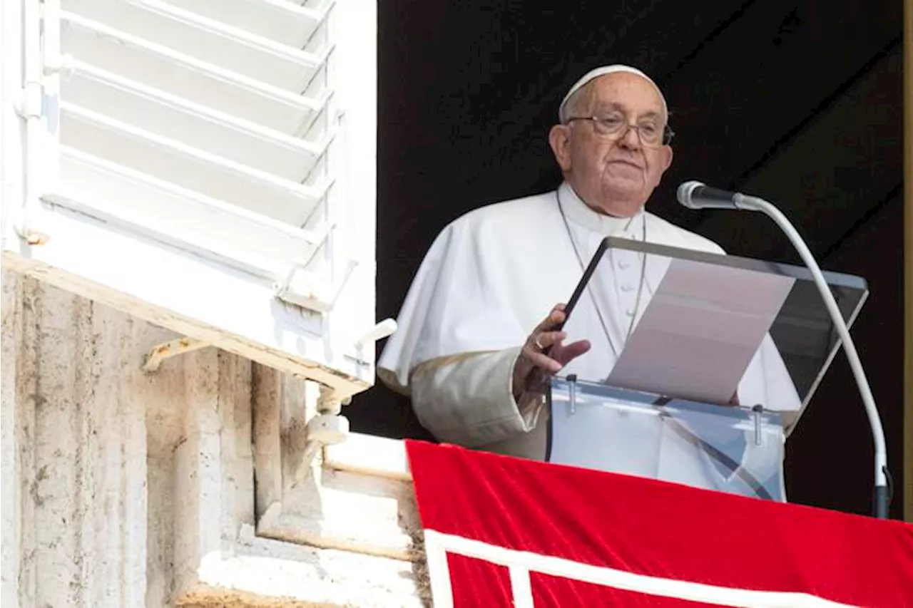 Il Papa: 'Cessate il fuoco a Gaza, il conflitto non si allarghi'