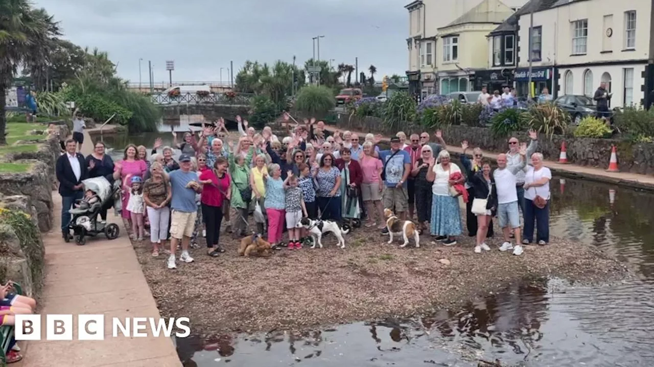 Sadness as 'shabby' Dawlish brook blights town's look