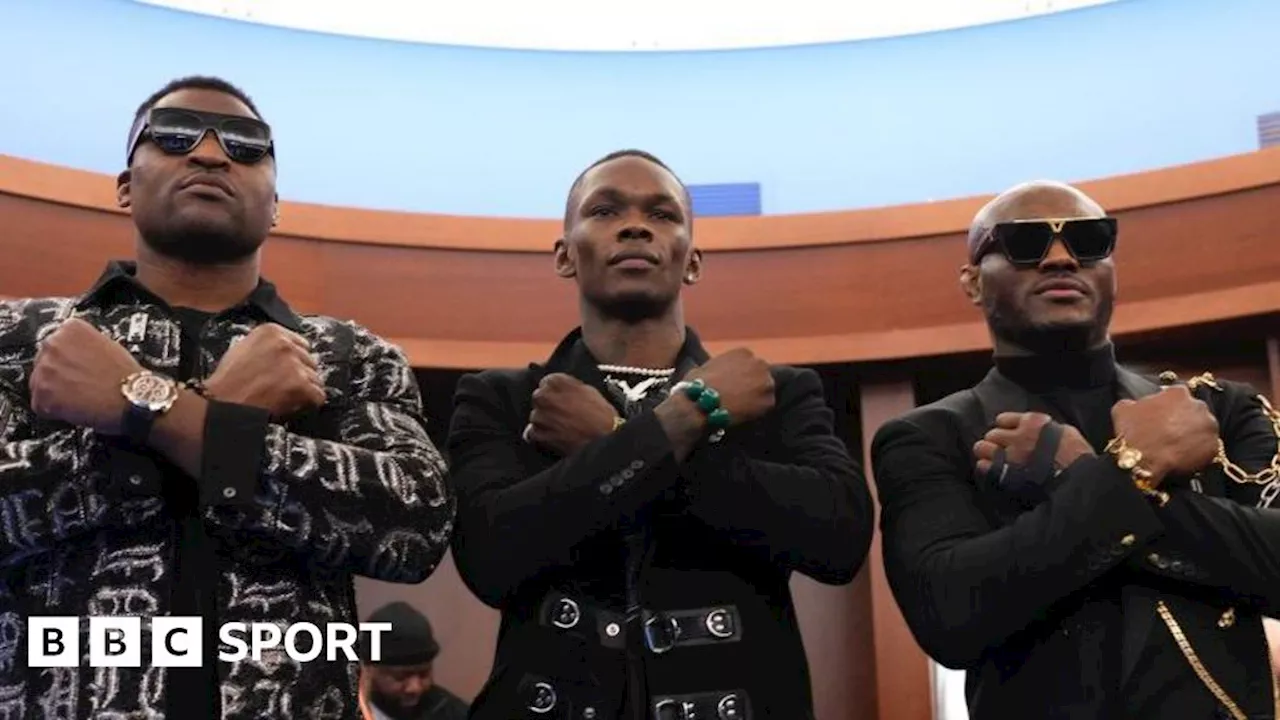 Israel Adesanya says the UFC 'can't erase Francis Ngannou's legacy'