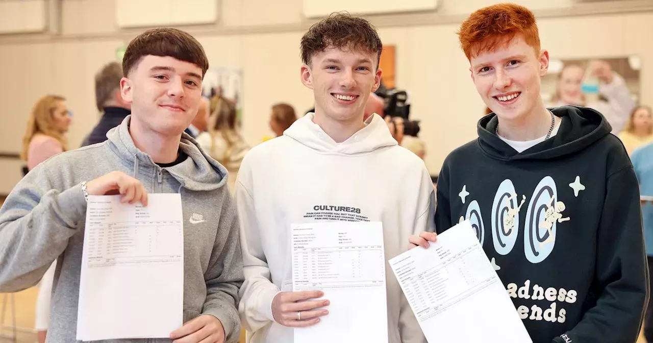 Department Of Education In photos Thousands of NI students receive AS