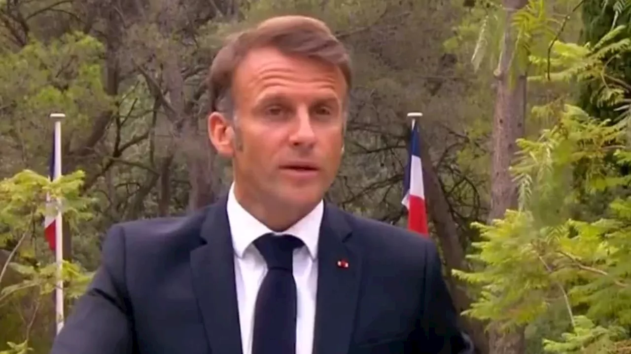 80 ans du débarquement de Provence: Emmanuel Macron rend hommage aux soldats morts pour la France