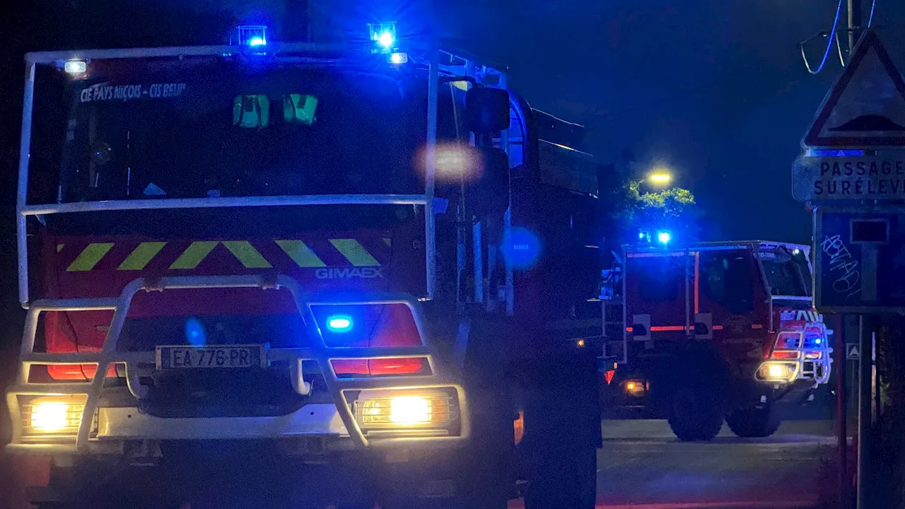 Alpes-Maritimes: un feu en cours dans une pente rocheuse de Castagniers, 7.000 m2 parcourus