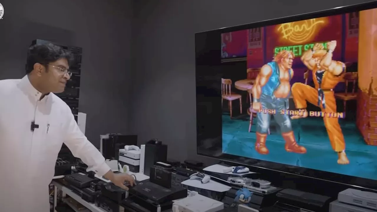 Un passionné de jeux vidéo a connecté plus de 400 consoles à la même télévision