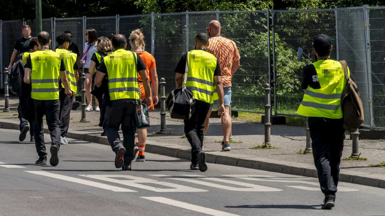 Böses Nachspiel in Berlin: Sicherheitspannen bei EM-Security