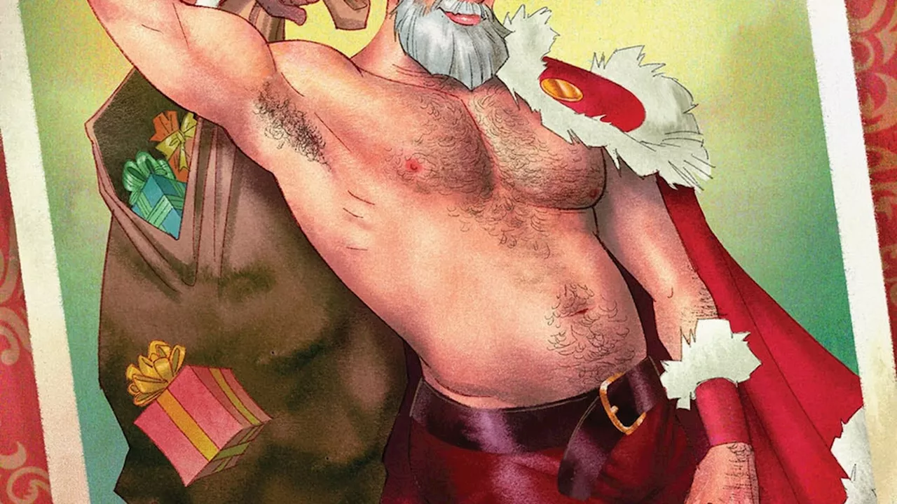 Santa Claus Strips For DC Comics This Christmas, And Meets Etrigan