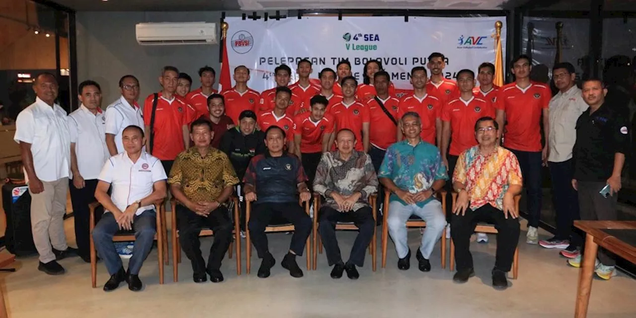 Pede Menang Lawan Rival Berat, Timnas Voli Putra Indonesia Target Juarai SEA V League 2024