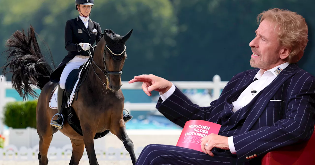 Thomas Gottschalk kann sich nicht für deutsche Olympia-Reiter freuen