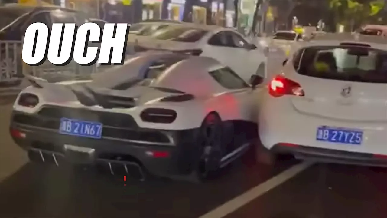 $3M Koenigsegg And $27K Buick Have An Expensive Accident