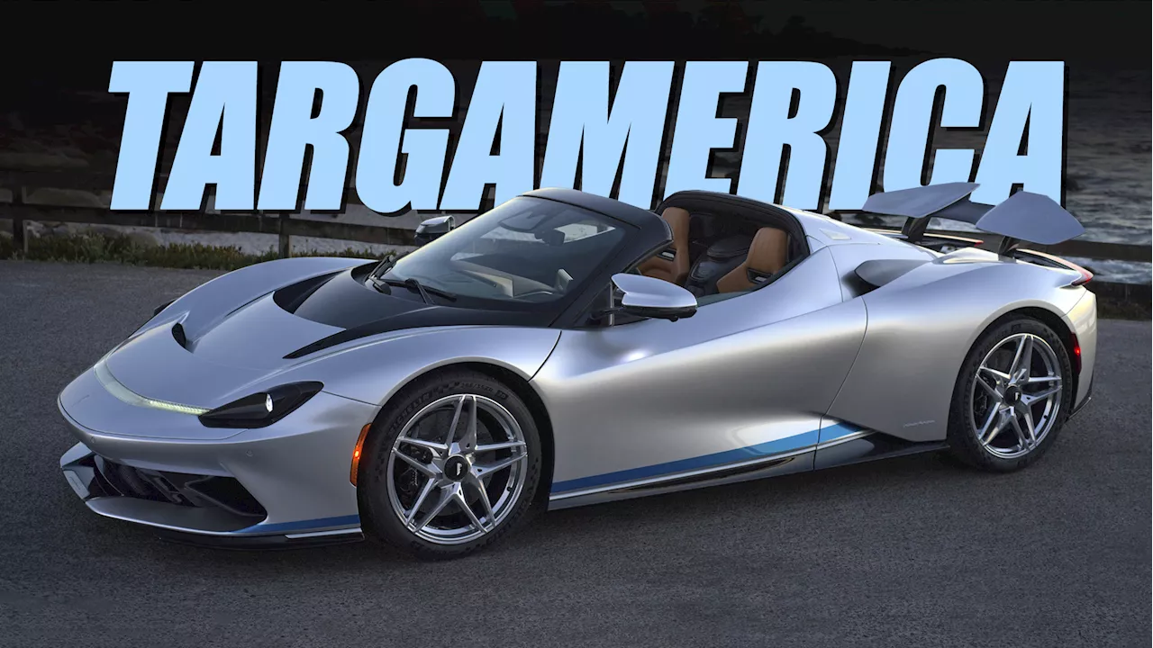 Pininfarina Battista Targamerica Loses The Roof, Gains A Cigar Holder