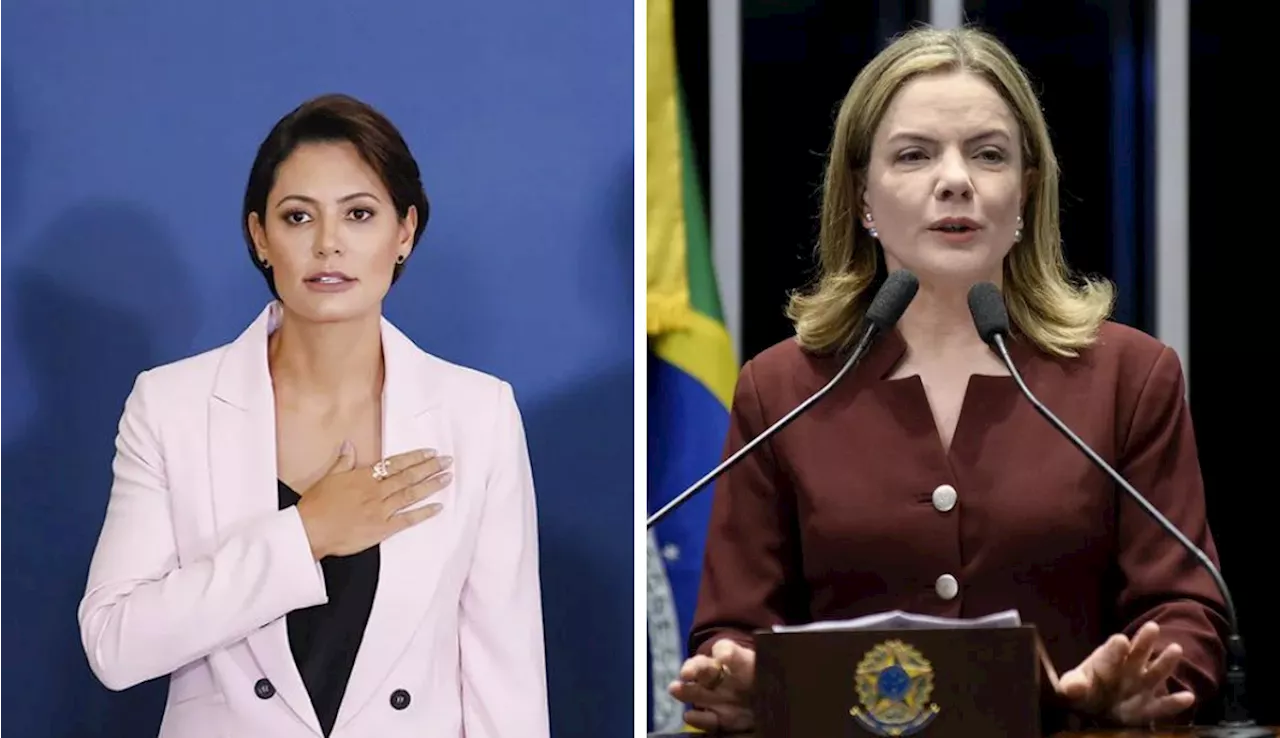 Nunes Marques arquiva ação de Michelle Bolsonaro contra Gleisi Hoffmann