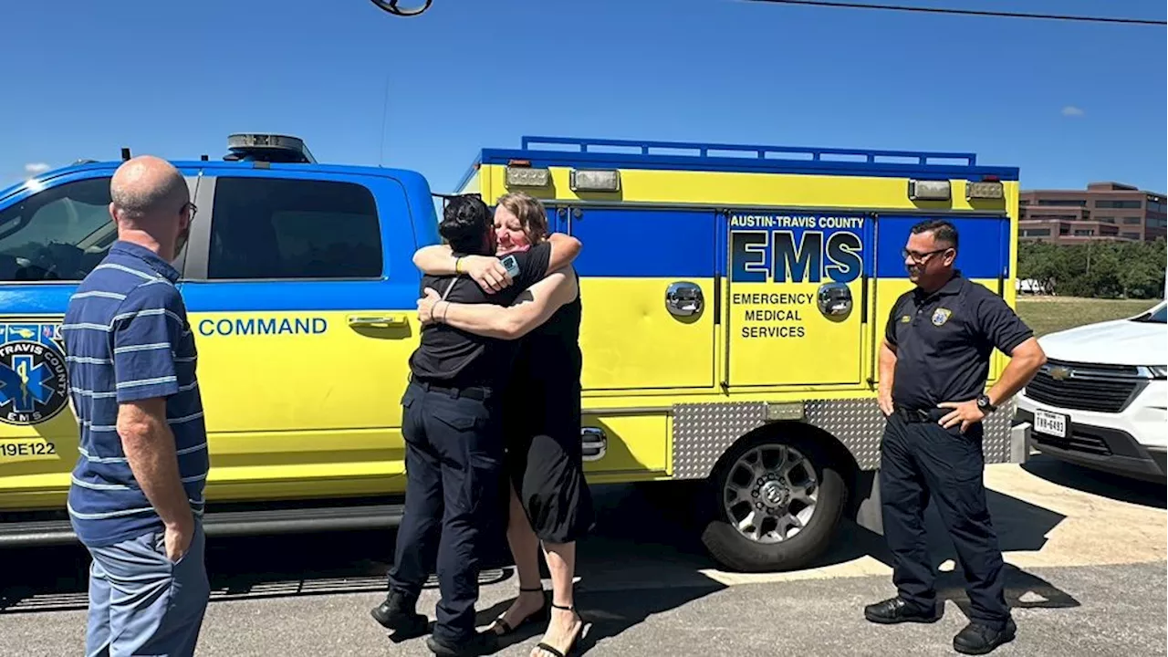 ATCEMS medics reunite with patient who survived life-threatening hemorrhage