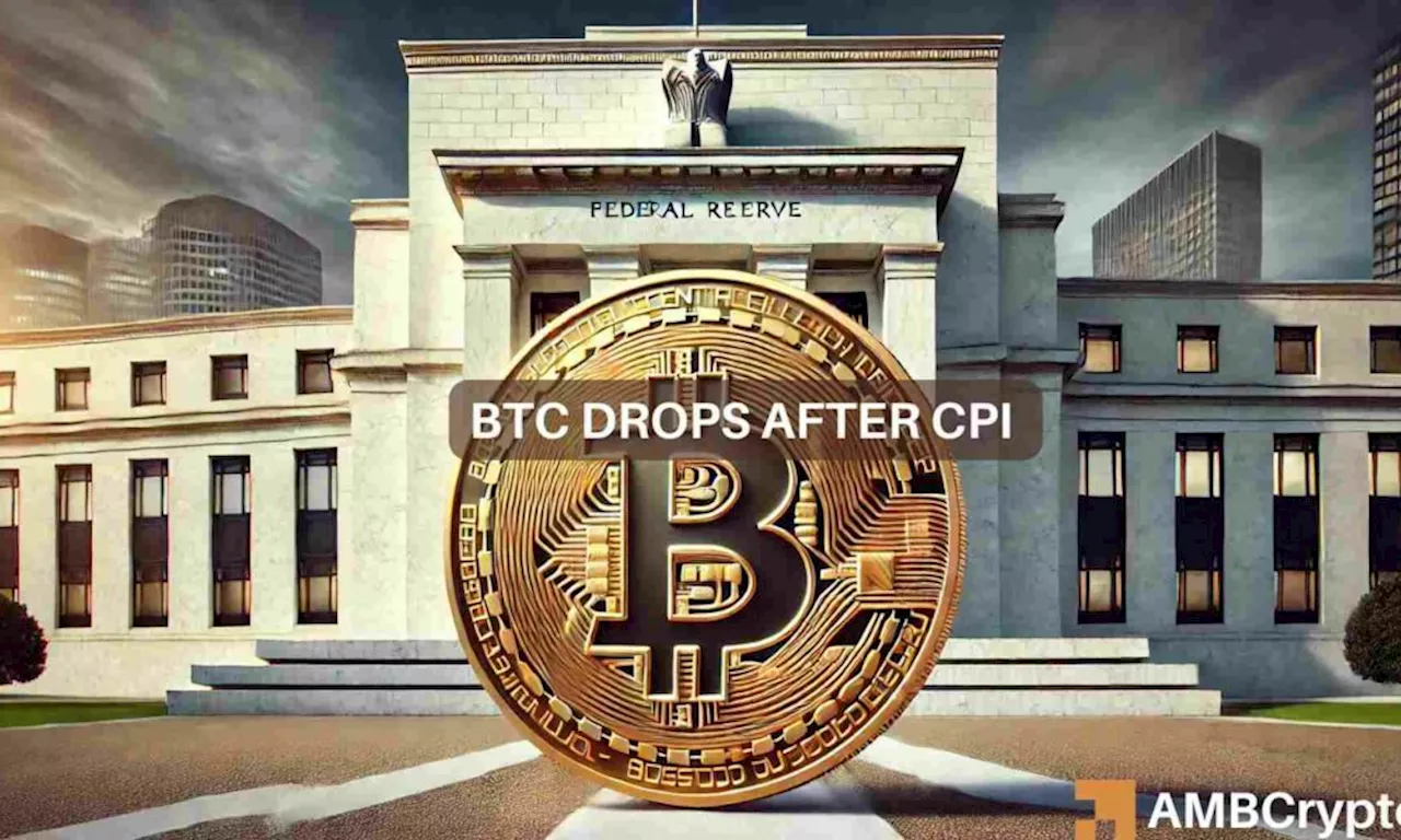 Despite positive July CPI data, Bitcoin’s price drops