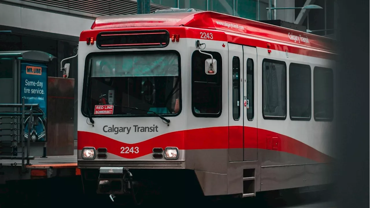 Stretch of Calgary CTrain Red Line closing over the weekend for maintenance work