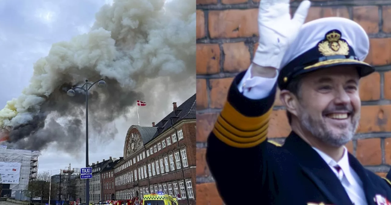 Ikke mange ved det: Kong Frederik får stor rolle i tiden efter Børsen-branden