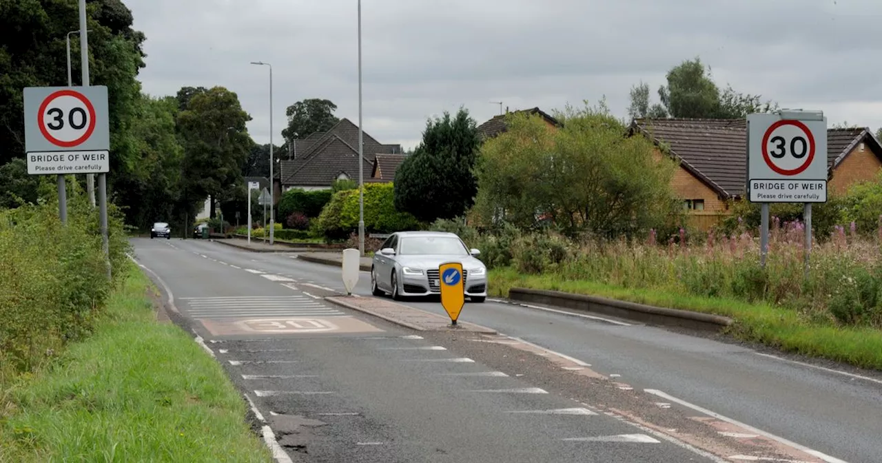 Plan to improve safe walking routes in Renfrewshire villages