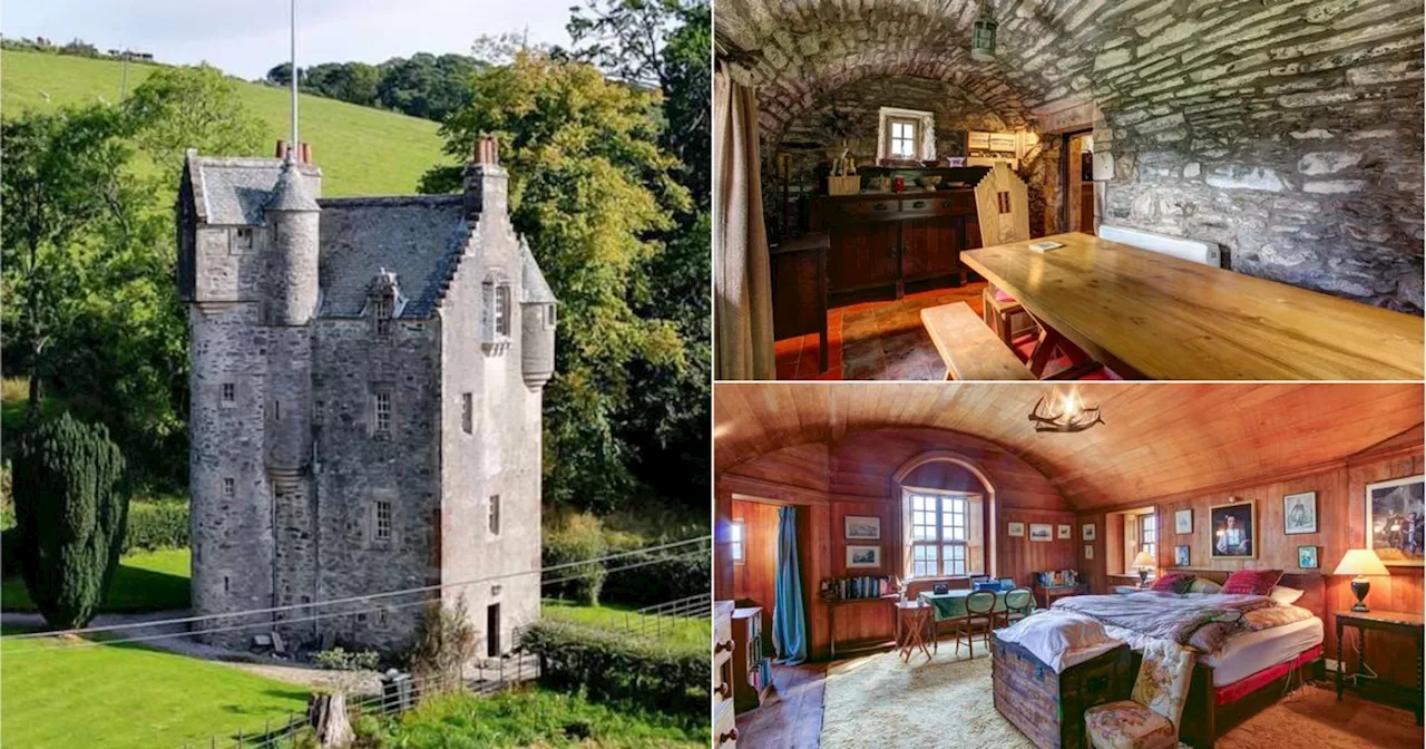 Scottish island castle with 'ghost' on sale for less than one-bed Edinburgh flat