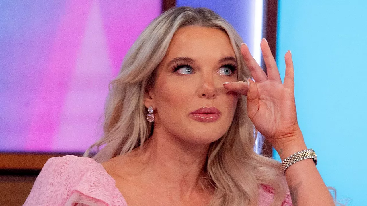 Helen Flanagan clutches Sally Dynevor's hand as she breaks down