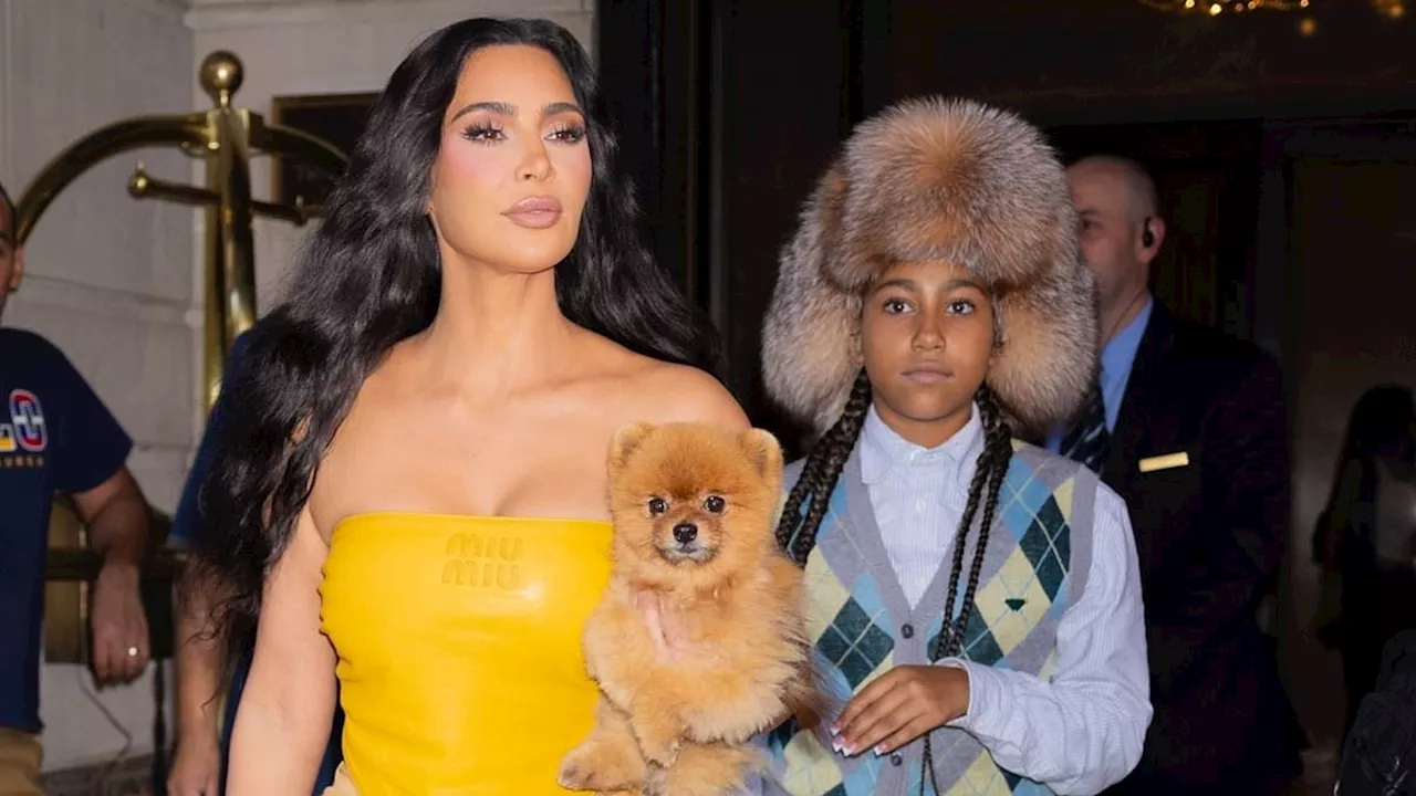 Kim Kardashian's daughter North gives fashion nod to stepmom Bianca Censori after growing close to...