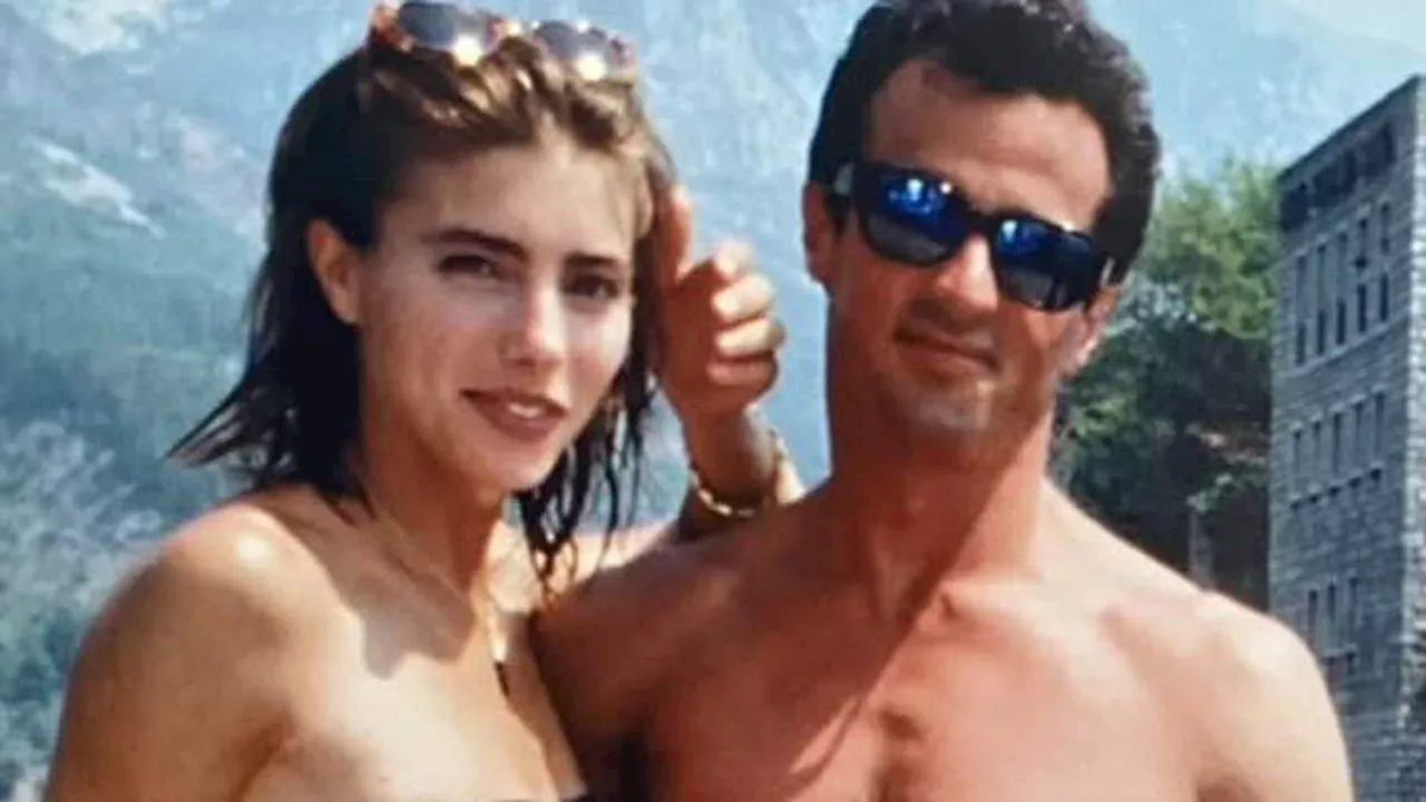 Sylvester Stallone posts shirtless throwback in SPEEDO with swimsuit-clad wife Jennifer Flavin for...