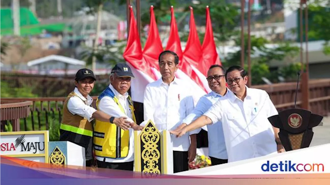 Jokowi Resmikan Sumbu Kebangsaan, Harapkan IKN Jadi Kota yang Nyaman