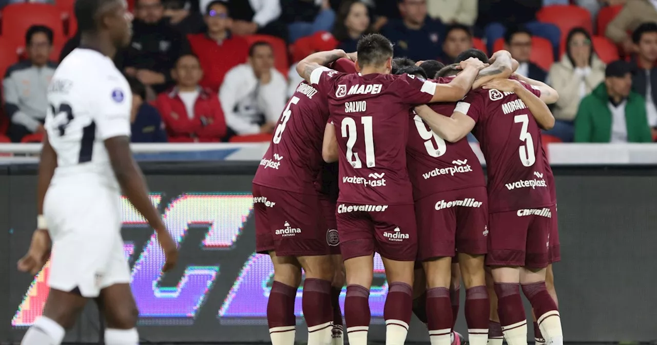 Triunfazo de Lanús ante Liga en la altura de Quito