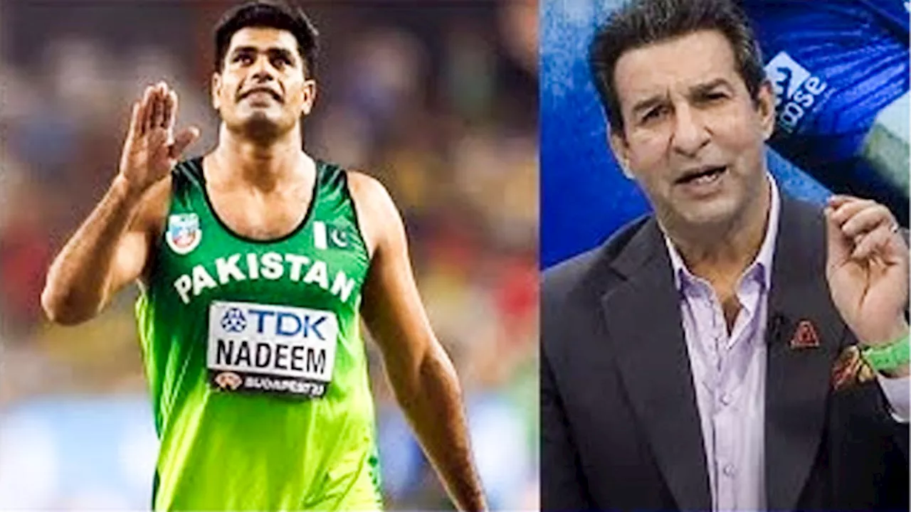 Pakistan need to support Arshad Nadeems, says Wasim Akram