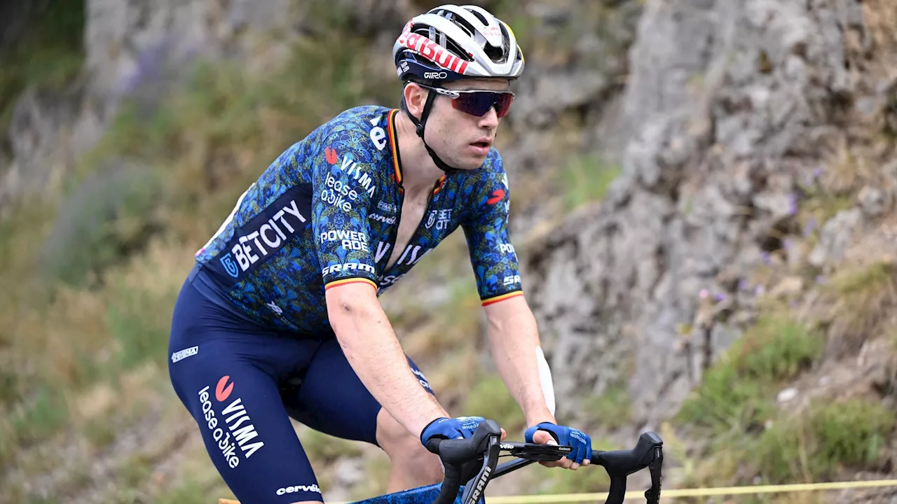 Wout van Aert, sur le Tour d'Espagne pour retrouver la lumière après un printemps amer